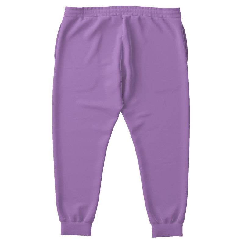 Light Medium Purple Joggers PLUS (MPU2-ME-LI) - Back PLUS
