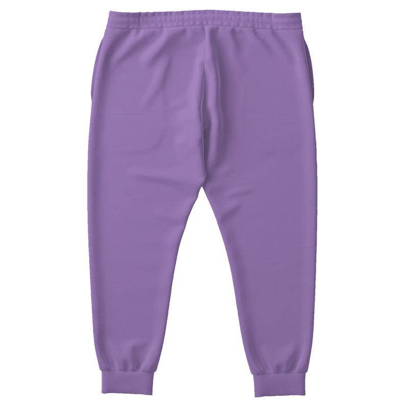 Light Medium Purple Joggers PLUS (MPU3-ME-LI) - Back PLUS