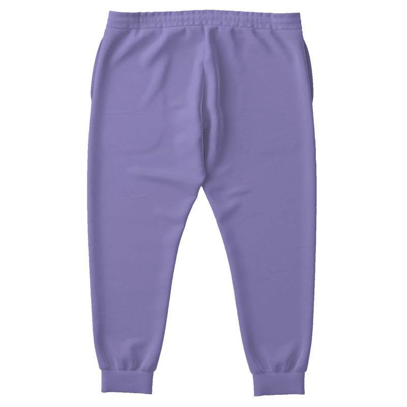 Light Medium Purple Joggers PLUS (PUI1-ME-LI) - Back PLUS