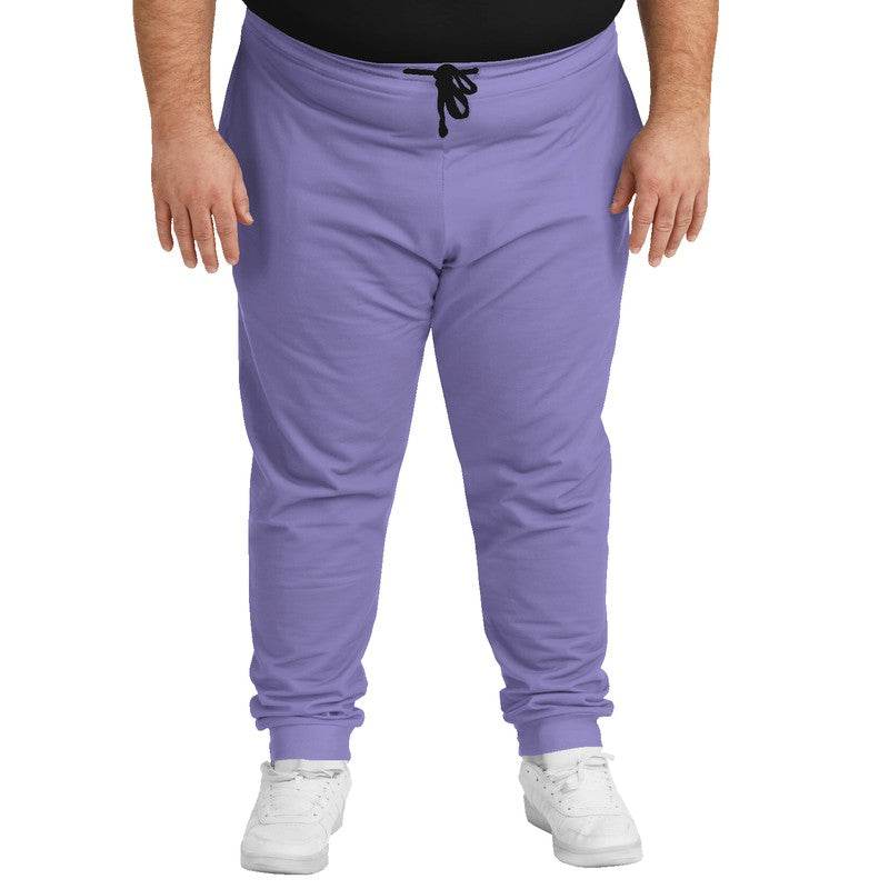 Light Medium Purple Joggers PLUS (PUI1-ME-LI) - Man Front PLUS