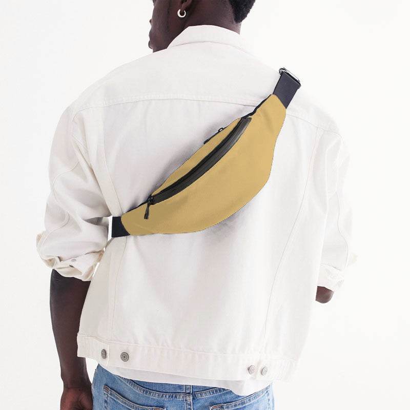 Light Medium Yellow Belt Bag (YO1-ME-LI) - Man Back