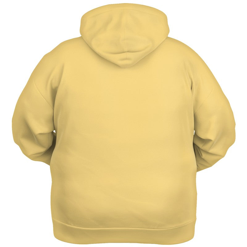 Light Medium Yellow Hoodie PLUS (Y-ME-LI) - Ghost Back PLUS