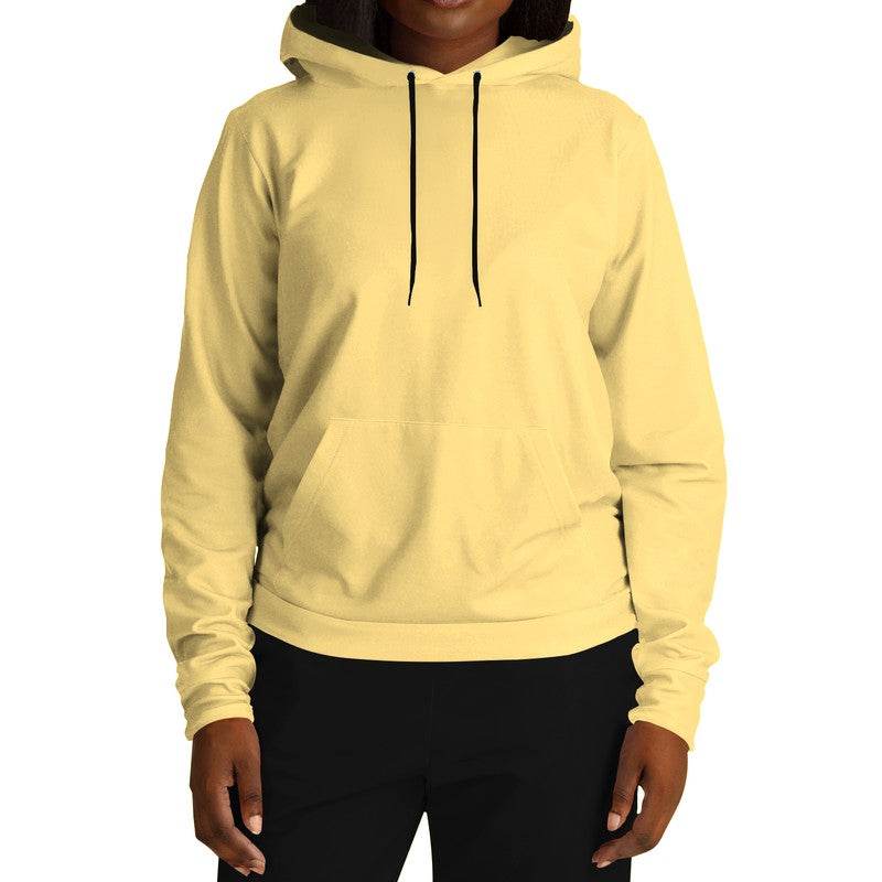 Light Medium Yellow Hoodie (Y-ME-LI) - Woman Front