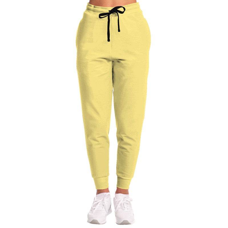 Light Medium Yellow Joggers (LY3-ME-LI) - Woman Front