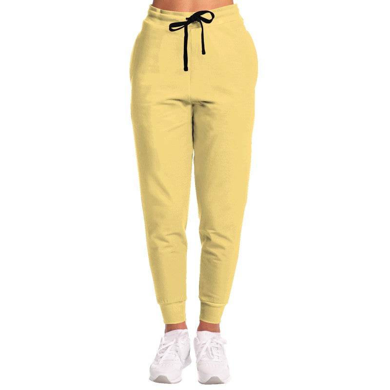 Light Medium Yellow Joggers (Y-ME-LI) - Woman Front