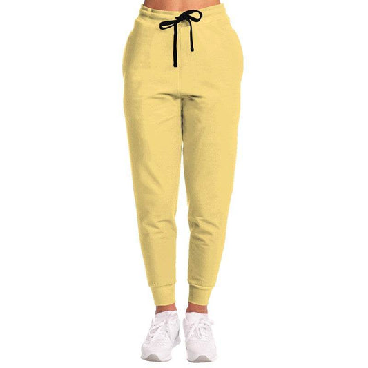 Light Medium Yellow Joggers (Y-ME-LI) - Woman Front