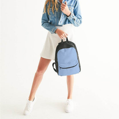 Light Muted Blue Canvas Backpack (IB2-MU-LI) - Woman