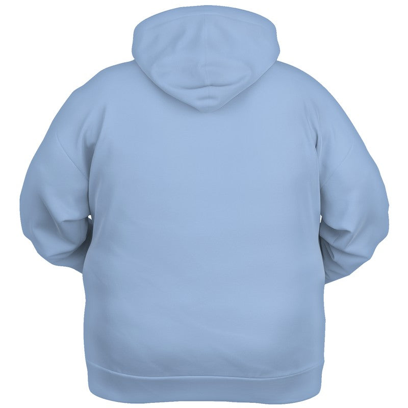 Light Muted Blue Hoodie PLUS (IB2-MU-LI) - Ghost Back PLUS