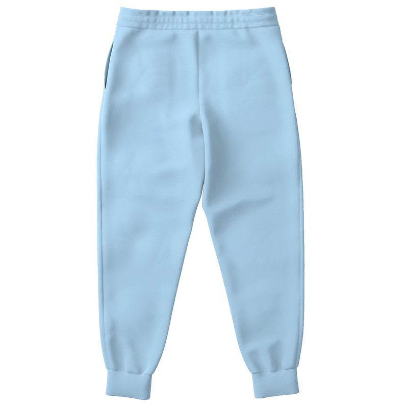 Light Muted Blue Joggers (B-MU-LI) - Back