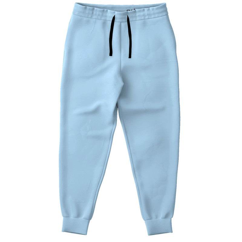 Light Muted Blue Joggers (B-MU-LI) - Front