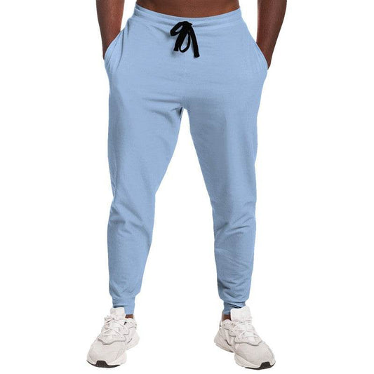 Light Muted Blue Joggers (IB2-MU-LI) - Man Front