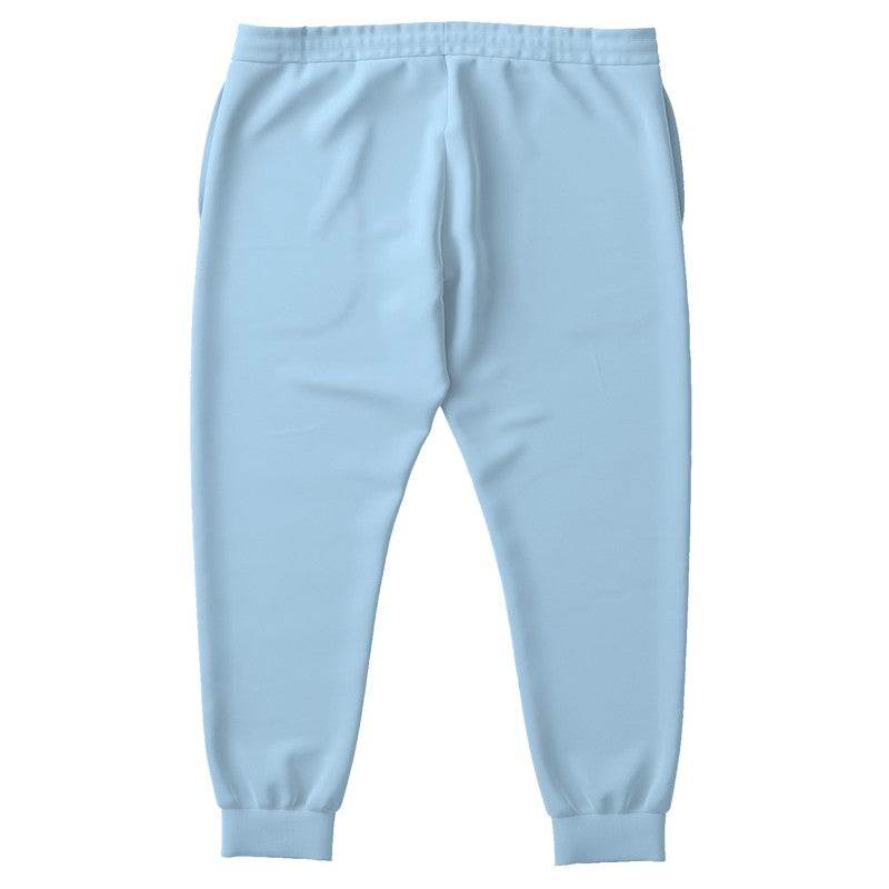 Light Muted Blue Joggers PLUS (B-MU-LI) - Back PLUS