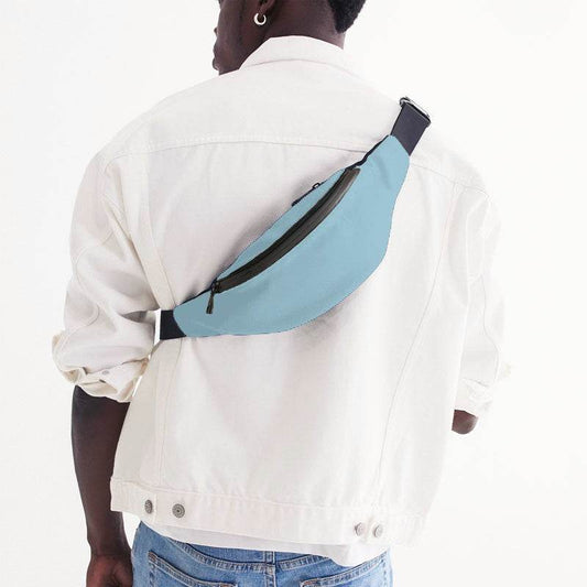 Light Muted Cyan Belt Bag (BC2-MU-LI) - Man Back