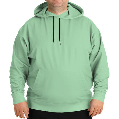 Light Muted Green Hoodie PLUS (G-MU-LI) - Man Front PLUS