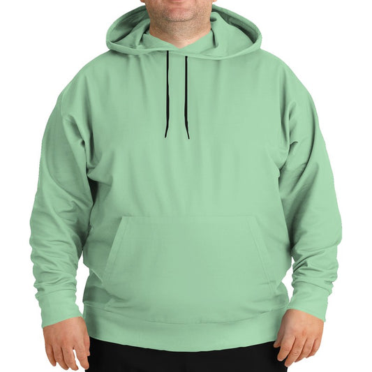 Light Muted Green Hoodie PLUS (G-MU-LI) - Man Front PLUS