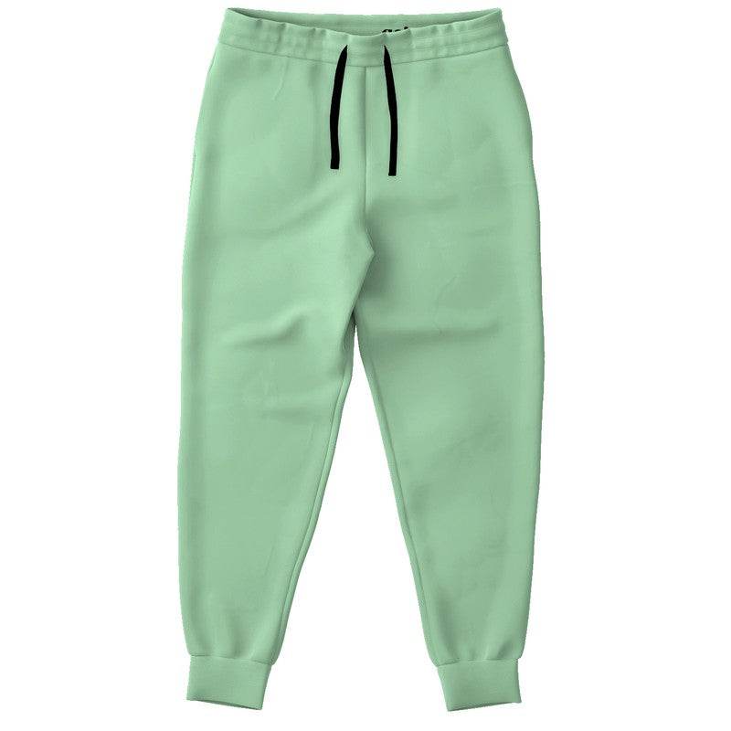 Light Muted Green Joggers (G-MU-LI) - Front