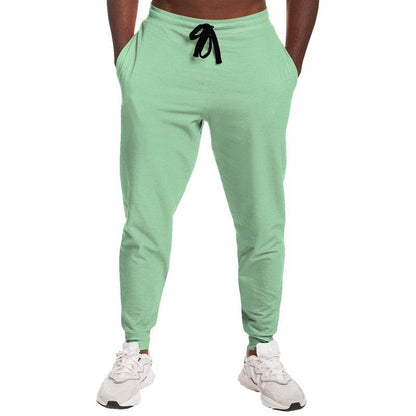 Light Muted Green Joggers (G-MU-LI) - Man Front