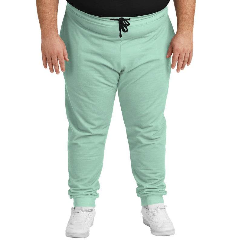 Light Muted Green Joggers PLUS (BGG2-MU-LI) - Man Front PLUS