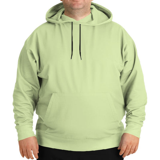 Light Muted Lime Hoodie PLUS (L-MU-LI) - Man Front PLUS