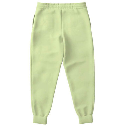 Light Muted Lime Joggers (L-MU-LI) - Back