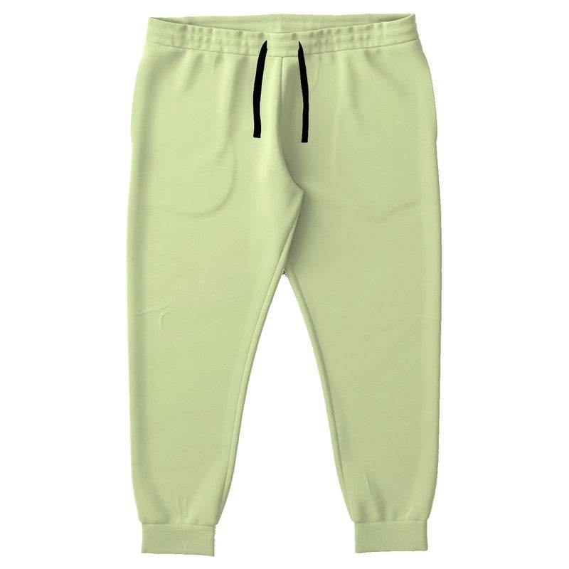 Light Muted Lime Joggers PLUS (L-MU-LI) - Front PLUS