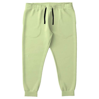 Light Muted Lime Joggers PLUS (L-MU-LI) - Front PLUS