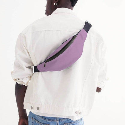 Light Muted Magenta Belt Bag (M-MU-LI) - Man Back