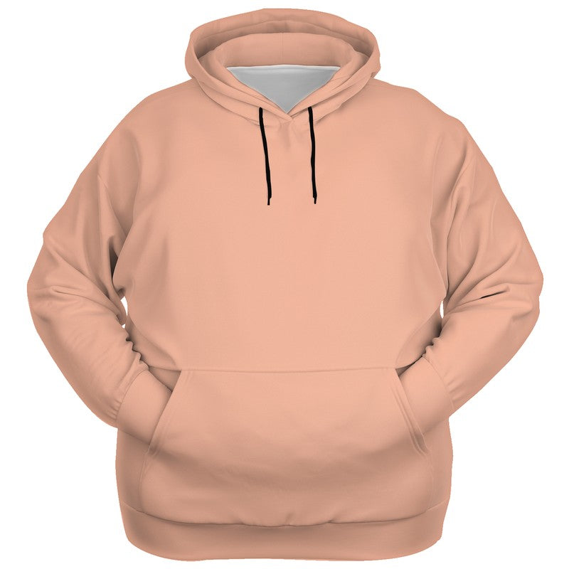 Light Muted Orange Hoodie PLUS (OR2-MU-LI) - Ghost Front PLUS
