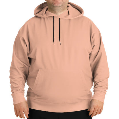 Light Muted Orange Hoodie PLUS (OR2-MU-LI) - Man Front PLUS
