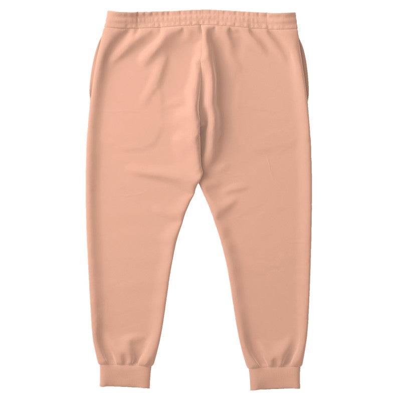 Light Muted Orange Joggers PLUS (OR2-MU-LI) - Back PLUS