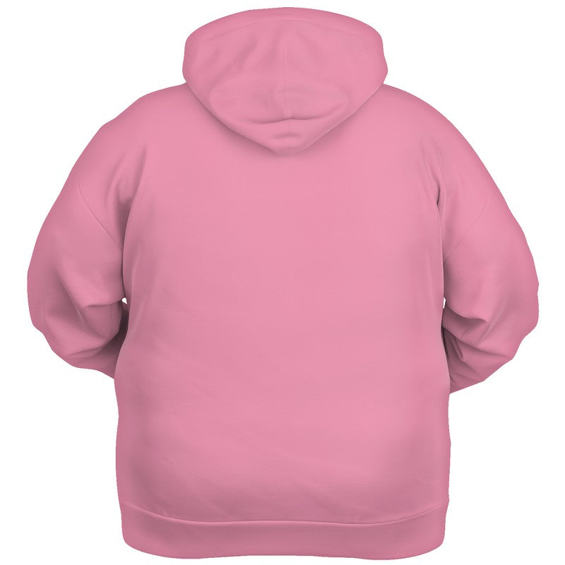 Light Muted Pink Hoodie PLUS (PI-MU-LI) - Ghost Back PLUS