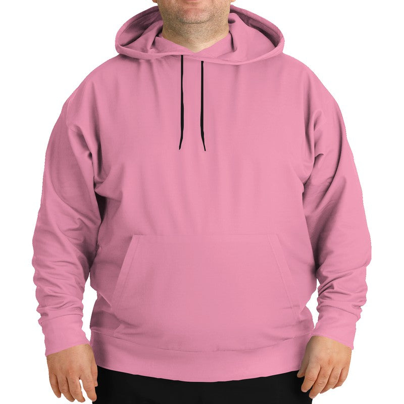 Light Muted Pink Hoodie PLUS (PI-MU-LI) - Man Front PLUS