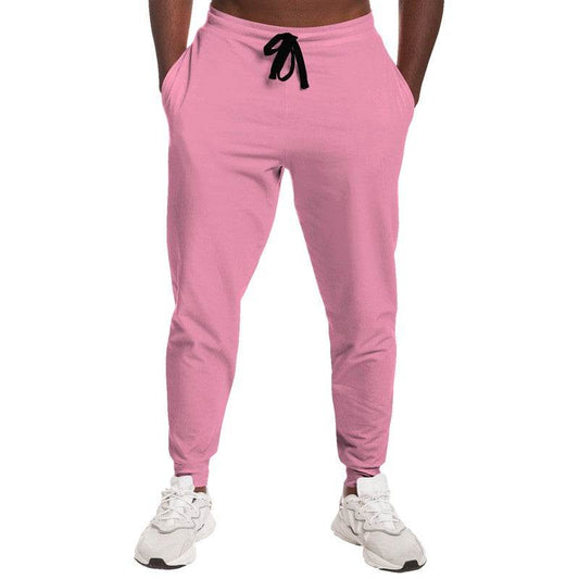 Light Muted Pink Joggers (PI-MU-LI) - Man Front