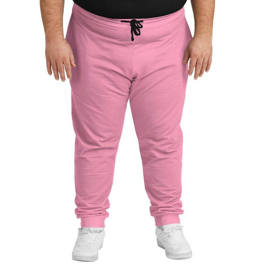 Light Muted Pink Joggers PLUS (PI-MU-LI) - Man Front PLUS