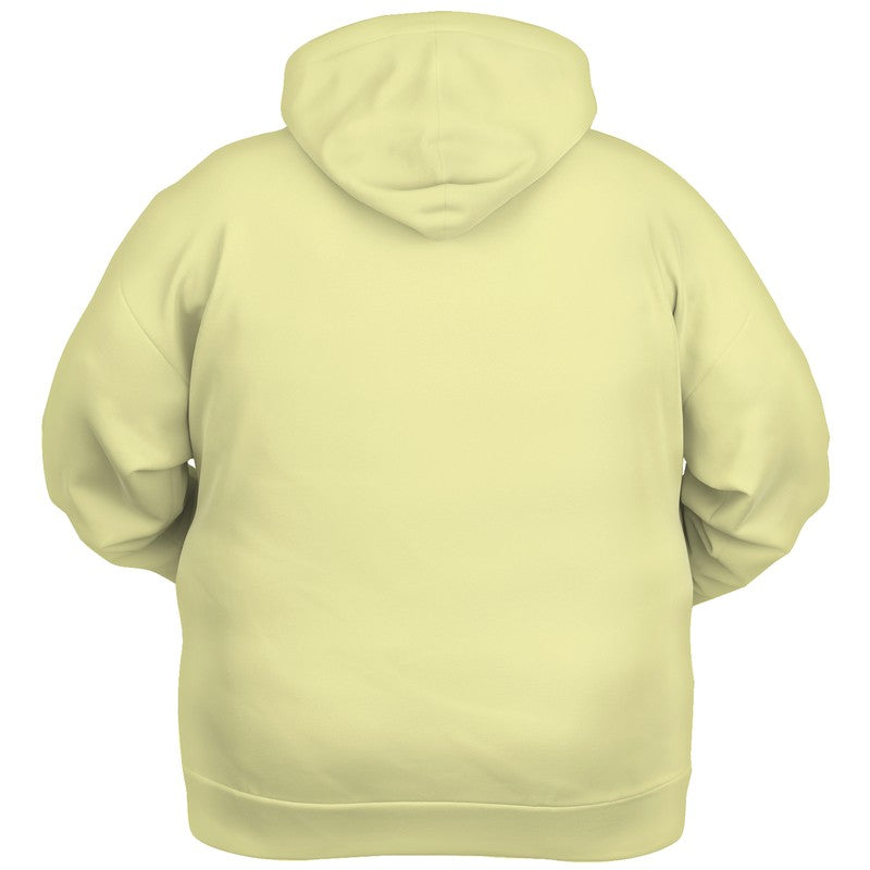 Light Muted Yellow Hoodie PLUS (LY2-MU-LI) - Ghost Back PLUS