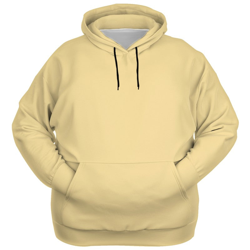 Light Muted Yellow Hoodie PLUS (Y-MU-LI) - Ghost Front PLUS