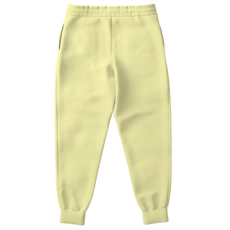 Light Muted Yellow Joggers (LY2-MU-LI) - Back