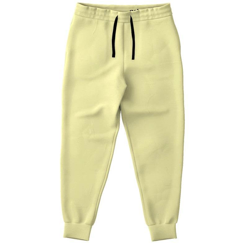 Light Muted Yellow Joggers (LY2-MU-LI) - Front