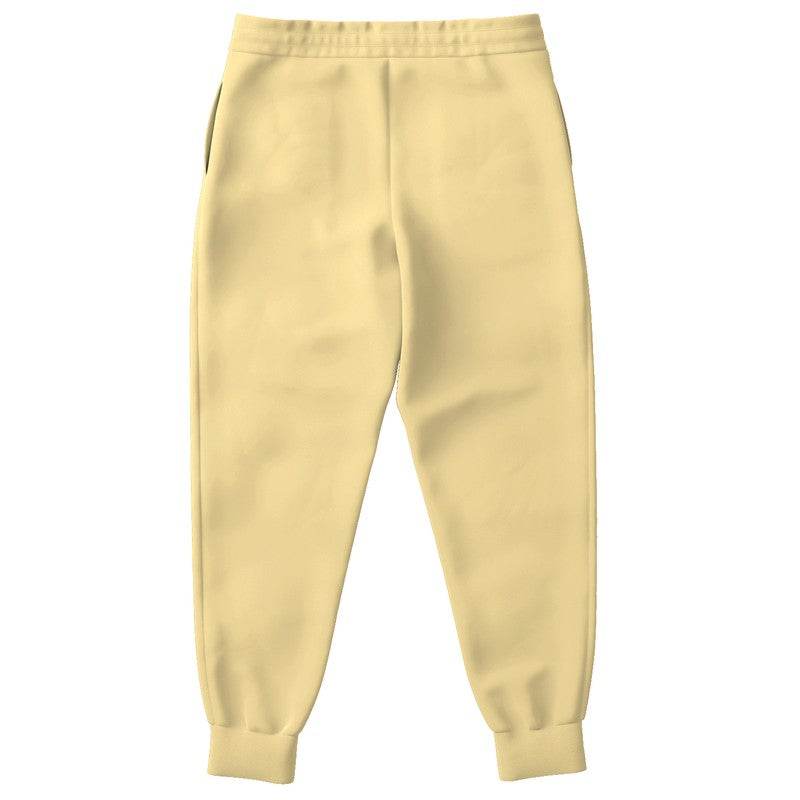 Light Muted Yellow Joggers (Y-MU-LI) - Back