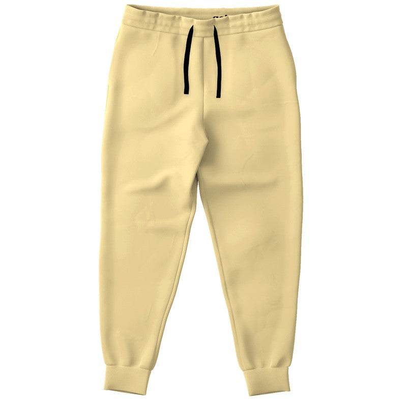 Light Muted Yellow Joggers (Y-MU-LI) - Front