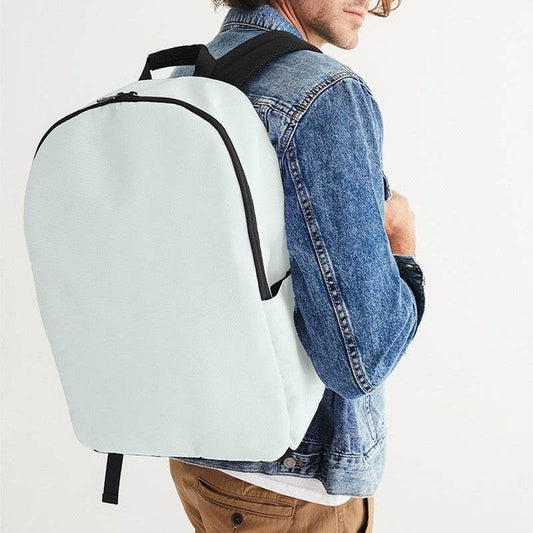 Light Neutral Blue-Green Waterproof Backpack (BG-NE-LI) - Man CloseUp