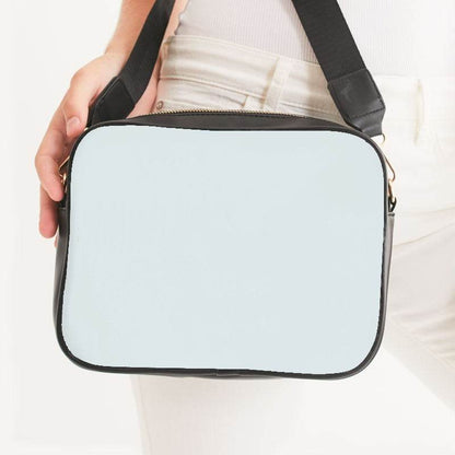 Light Neutral Cyan Crossbody Bag (C-NE-LI) - Woman Front CloseUp
