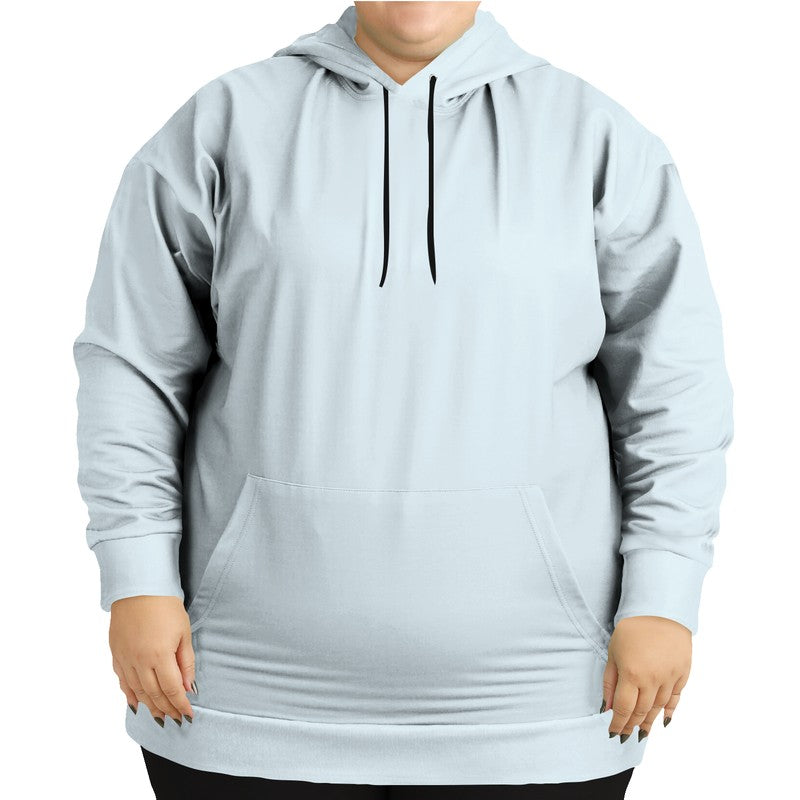 Light Neutral Cyan Hoodie PLUS (BC2-NE-LI) - Woman Front PLUS