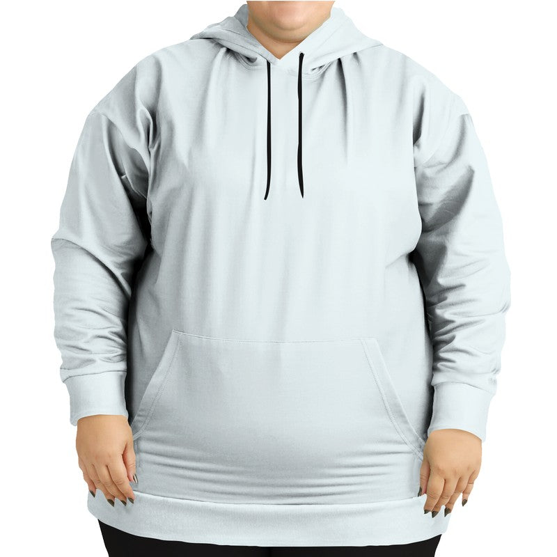 Light Neutral Cyan Hoodie PLUS (C-NE-LI) - Woman Front PLUS