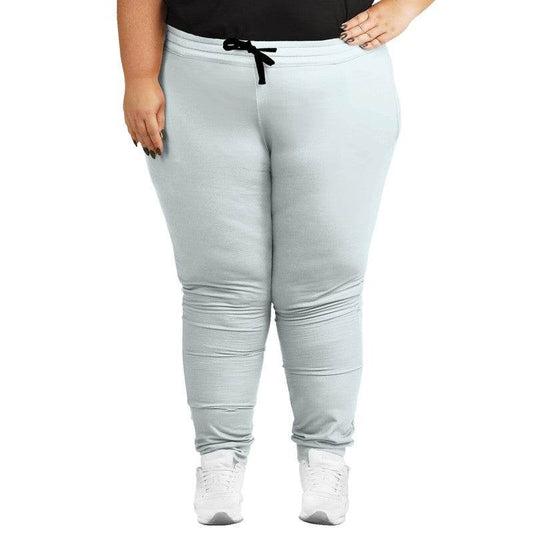 Light Neutral Cyan Joggers PLUS (C-NE-LI) - Woman Front PLUS