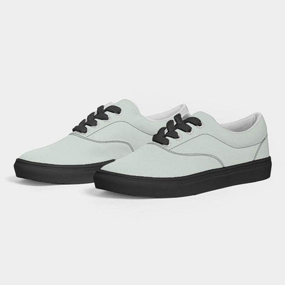 Light Neutral Green Men's Canvas Sneakers (G-NE-LI) - Side 3