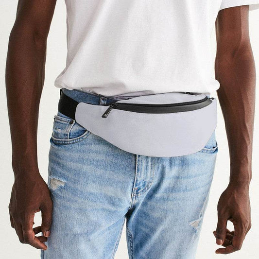 Light Neutral Indigo Belt Bag (PUI2-NE-LI) - Man Front CloseUp