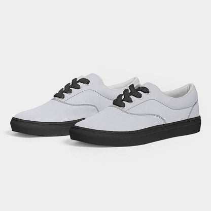 Light Neutral Indigo Men's Canvas Sneakers (PUI2-NE-LI) - Side 3