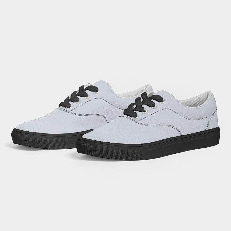 Light Neutral Indigo Women's Canvas Sneakers (I-NE-LI) - Side 3