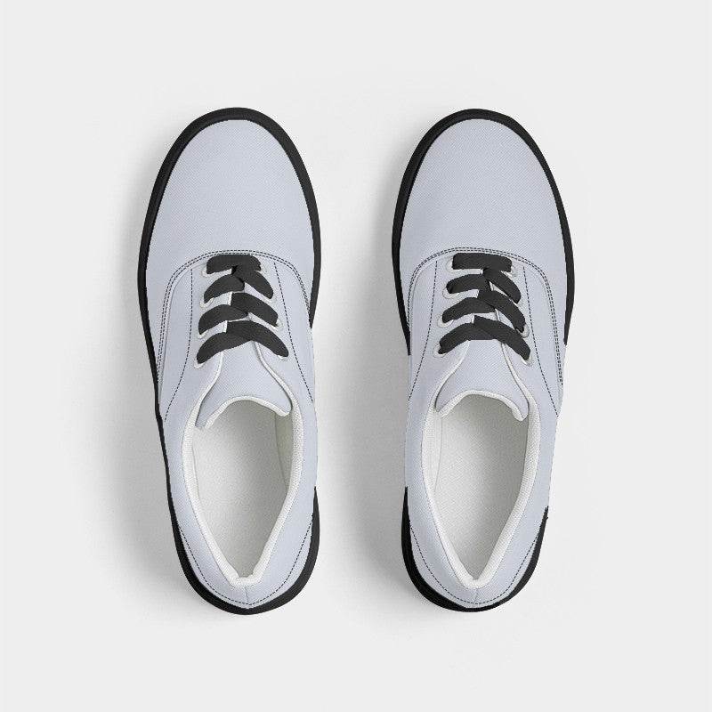 Light Neutral Indigo Women's Canvas Sneakers (I-NE-LI) - Top